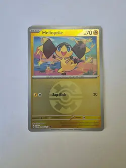 Helioptile (Quick Ball) 063/217 ME: Ascended Heroes Pokemon Reverse Holo NM - Image 1