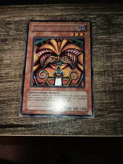 Yu-Gi-OH EXODIA THE FORBIDDEN ONE DDS-003 SECRET RARE MP - Image 1