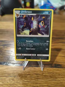 2018 Pokemon UMBREON Lost Thunder Set RARE Sun & Moon NON HOLO Card 120/214 MINT - Image 1