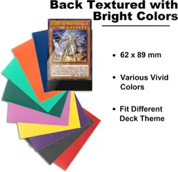 Black Yu-gi-oh Card Sleeve 200 Pack, Japanese Small Sleeves - Image 5