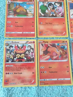 TEPIG, PIGNITE, & EMBOAR BUNDLE OF POKEMON CARDS - Image 4