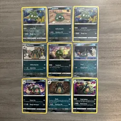 Trubbish Garbodor Pokemon Card Collection Lot Of 9 With Reverse Holos - Image 1