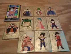 Dragon Ball Z Lot Of 12 Gold Foil 1998 1999 Cards Amada Funimation DBZ Goku - Image 1