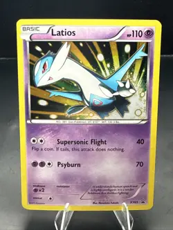 Pokemon TCG Latios XY65 XY Promo Basic Holo Card English - Image 2