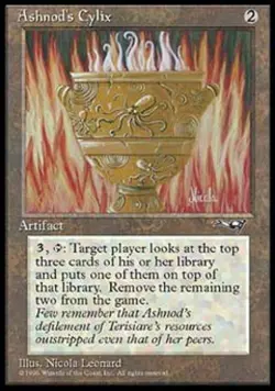 Ashnod's Cylix - Damaged / Poor MTG Alliances - Image 1