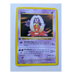 Jynx 1st edition Shadowless 31/102 Pokemon Card - Image 1