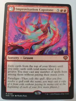 MTG - Secrets of Strixhaven PROMO Improvisation Capstone! MINT! FREE SHIPPING! - Image 1
