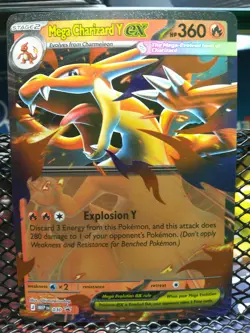 MEGA CHARIZARD Y EX 030 PROMO POKEMON TCG NM - Image 1