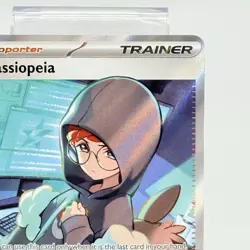 Pokemon SV Shrouded Fable Trainer Cassiopeia 86/64 Ultra Rare Full Art Card NM - Image 3