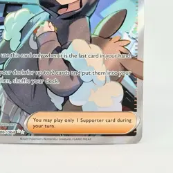 Pokemon SV Shrouded Fable Trainer Cassiopeia 86/64 Ultra Rare Full Art Card NM - Image 4