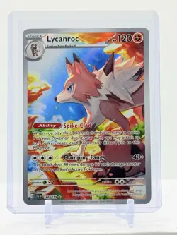 2025 Pokemon LYCANROC #166/159 Journey Together Illustration Rare - Not Played - Image 1