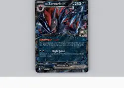 N's Zoroark ex - 137/217 Double Rare ME: Ascended Heroes Holo NM Pokemon - Image 1