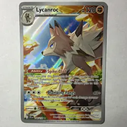 Pokemon Lycanroc 166/159 Journey Together Illustration Rare Holo - English - Image 1