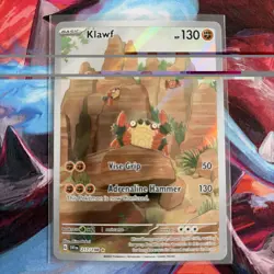 Pokemon TCG Klawf Illustration Rare SV01: Scarlet & Violet Base Set 217/198 NM/M - Image 1