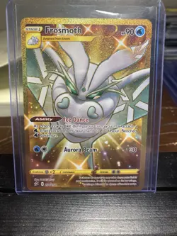 Pokemon TCG Frosmoth 204/192 SWSH02 Rebel Clash Secret Rare Holo - Image 1