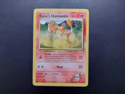 Pokemon - Blaine's Charmander 61/132 Common Gym Heroes - Image 1