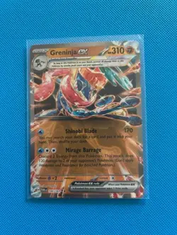 Greninja ex 106/167 Sv06: Twilight Masquerade Holo - English - Pokemon TCG - Image 1