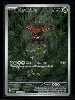 Pokemon 2024 Shrouded Fable Tapu Bulu #65/64 - Image 1