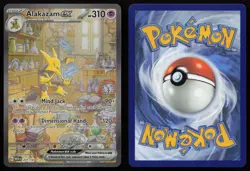Alakazam ex 201/165 Special Illustration Rare 151 Pokemon English NM - Image 3