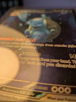 Pokemon Blastoise ex 200/165 SIR Scarlet & Violet 151 Full Art Holo NM - Image 2