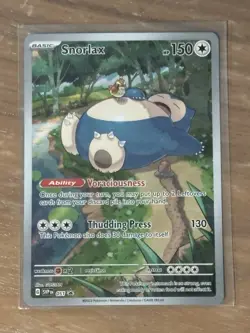 Pokemon Snorlax 51/ SV Black Star Promos Near Mint Condition - Image 1