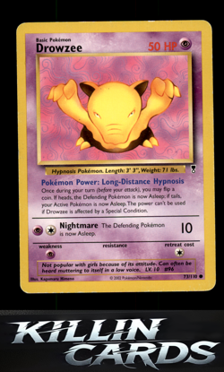 Drowzee 073/110 Pokemon Common Legendary Collection Card LP - Image 1