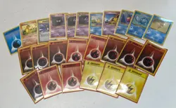 1999 Pokemon Base Set Unlimited Non Holo Trading Card Bundle (Set Of 25) - Image 1