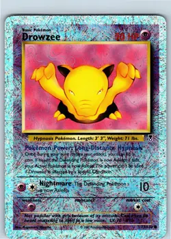Pokemon Card - Drowzee 73/110 - Reverse Holo Legendary Collection 2002 - Image 1