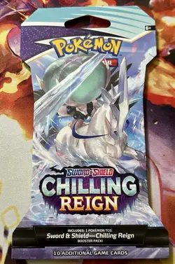 Pokemon TCG, Chilling Reign Sleeved Booster Pack, Sealed - Image 1