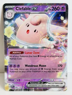 Clefable ex 82/197 - Obsidian Flames - Rare Holo Pokemon Card - - Image 1