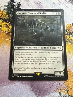 Gollum, Obsessed Stalker -#26-Commander: LOTR- Tales of Middle-earth-Regular-NM - Image 3