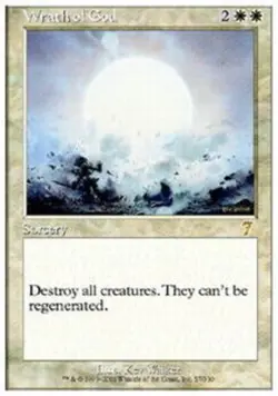 1x Wrath of God - Foil NM-Mint, English 7th Edition MTG Magic - Image 1