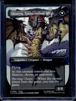 MTG - Zenos yae Galvus - FOIL Borderless - Final Fantasy - FIN 0384 - Image 2