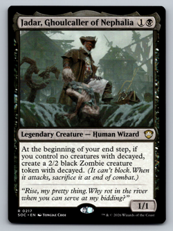 Jadar, Ghoulcaller of Nephalia R 0217 Secrets of Strixhaven Regular - Image 1