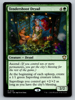 Tendershoot Dryad R 0125 Secrets of Strixhaven Regular - Image 1