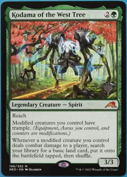 Kodama of the West Tree (Promo Pack) Kamigawa: Neon Dynasty Promos NM (517291) - Image 1