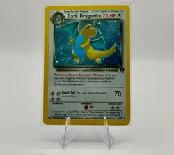 Pokemon Dark Dragonite 5/82 Team Rocket Holo Unlimited Pokemon Vintage TCG - LP - Image 1