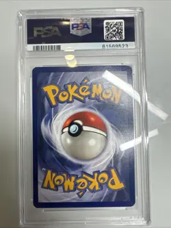 1999 Pokemon Fossil 1st Edition Recycle 61/62 PSA 9 Mint 61/62 - Image 2