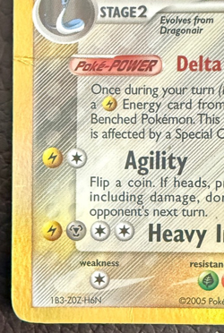 Pokemon Dragonite Card - EX Delta Species 3/113 Holo Rare 2005 - Image 4