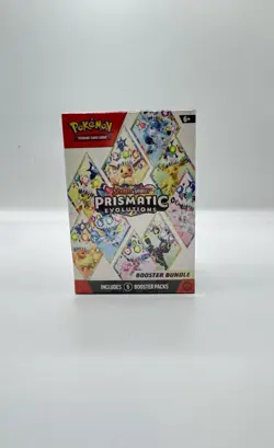 Pokemon Prismatic Evolutions Booster Bundle Collectors Edition 6 Packs English - Image 1