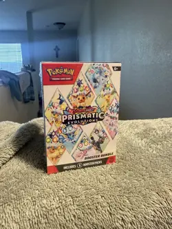 Pokemon TCG Prismatic Evolutions Booster Bundle Box - Image 1