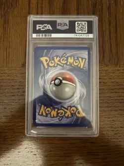2005 Pokemon EX Unseen Forces Entei Gold Star Holo #113/115 PSA 5 (EX) - Image 2