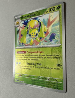 Pokemon TCG * SV Shroulded Fable * 2/64 Galvantula REVERSE HOLO U * FRESH PK - Image 2