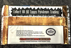 1999 Topps Pokemon Factory Sealed Pack TV Edition Unopened RETAIL Pack Rare - Image 2
