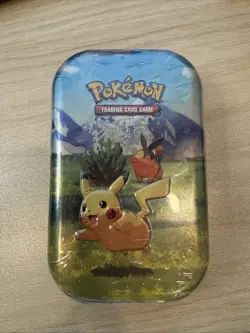 Pokemon Trading Card Game Mega Evolution-Ascended Heroes Mini Tin Promo Pack 6+ - Image 1