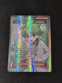 Pokemon TCG - Wally Ultra Rare Full Art Trainer 107/108 XY Roaring Skies 2015 NM - Image 1