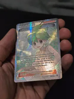 Pokemon TCG - Wally Ultra Rare Full Art Trainer 107/108 XY Roaring Skies 2015 NM - Image 5