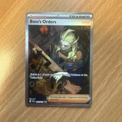 Pokemon TCG Boss's Orders Paldea Evolved Special Illustration Card 265/193 - Image 1