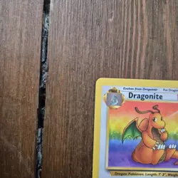 Dragonite (R) 19/62 Pokemon Non-Holo Fossil Vintage Wizards Era Pokemon TCG - Image 3