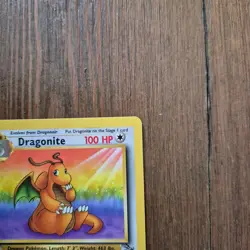 Dragonite (R) 19/62 Pokemon Non-Holo Fossil Vintage Wizards Era Pokemon TCG - Image 4